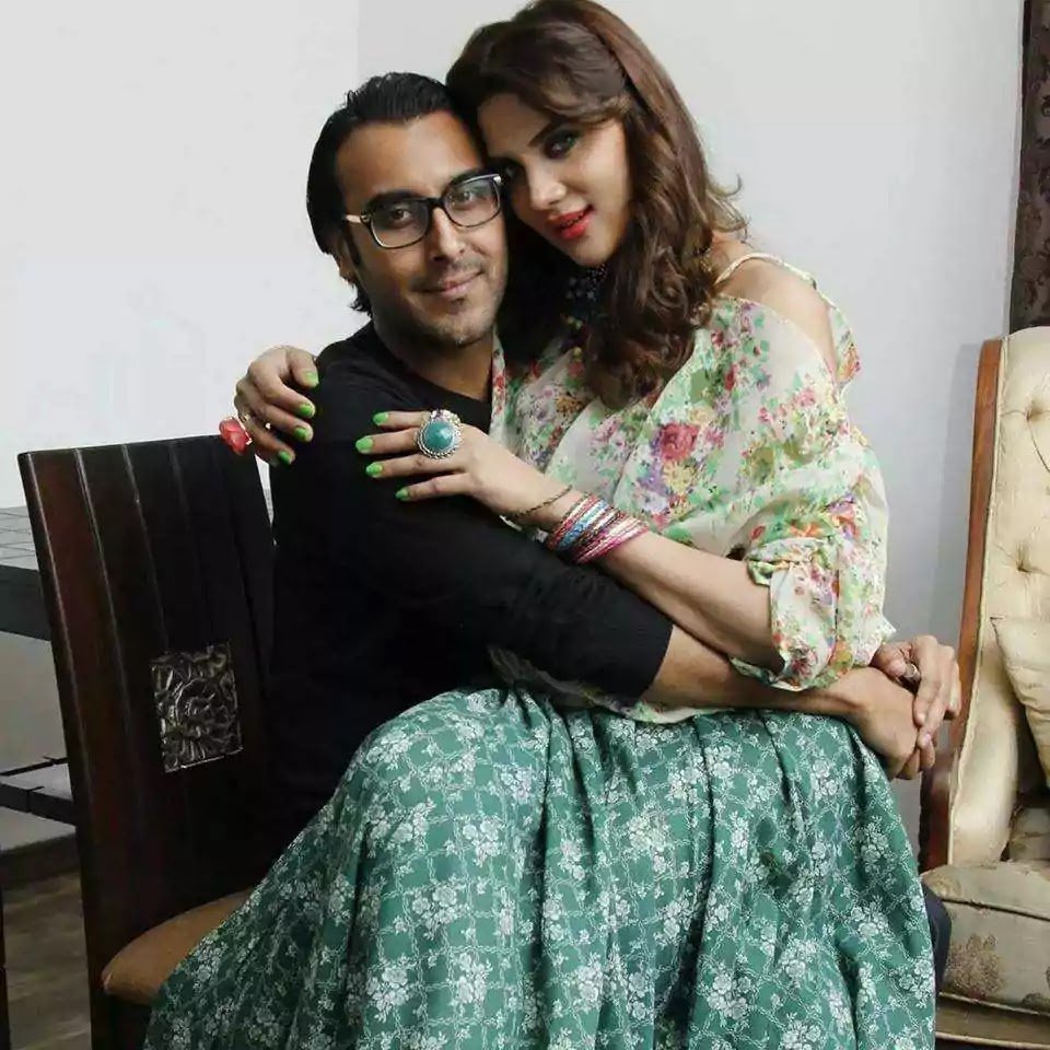 Fiza Ali Enchanting Clicks With Husband.